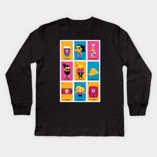 La Loteria Moderna Kids Long Sleeve T-Shirt